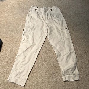 khaki cargo pants